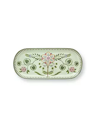 PIP STUDIO | Tortenplatte  LILY & LOTUS 33x15,5cm Light Green | 